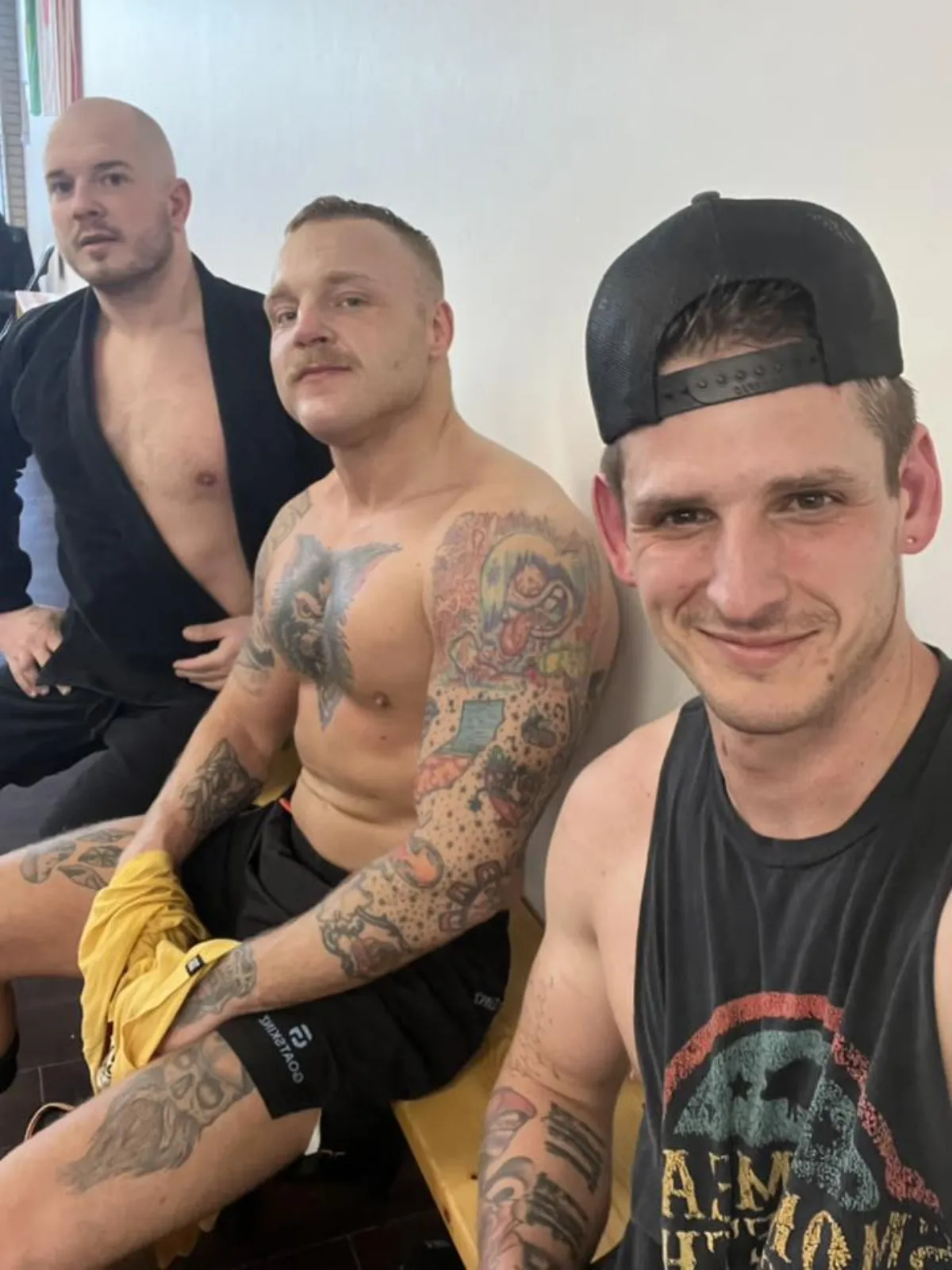 Blue Devil Jiu Jitsu Team Members at Competition Event Richmond MI